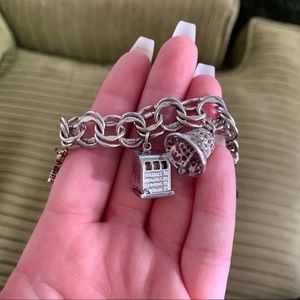 Sterling Silver Lucky Charm Bracelet